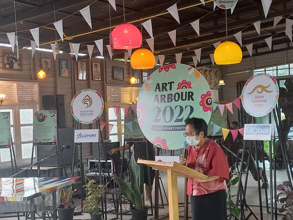 พิธีเปิดเทศกาลศิลปะแห่งเมืองหัวหินประจำปี 2565 Art Arbour: Hun Hin Festival 2022 12 273476975 306447264866926 3960143131282198582 n