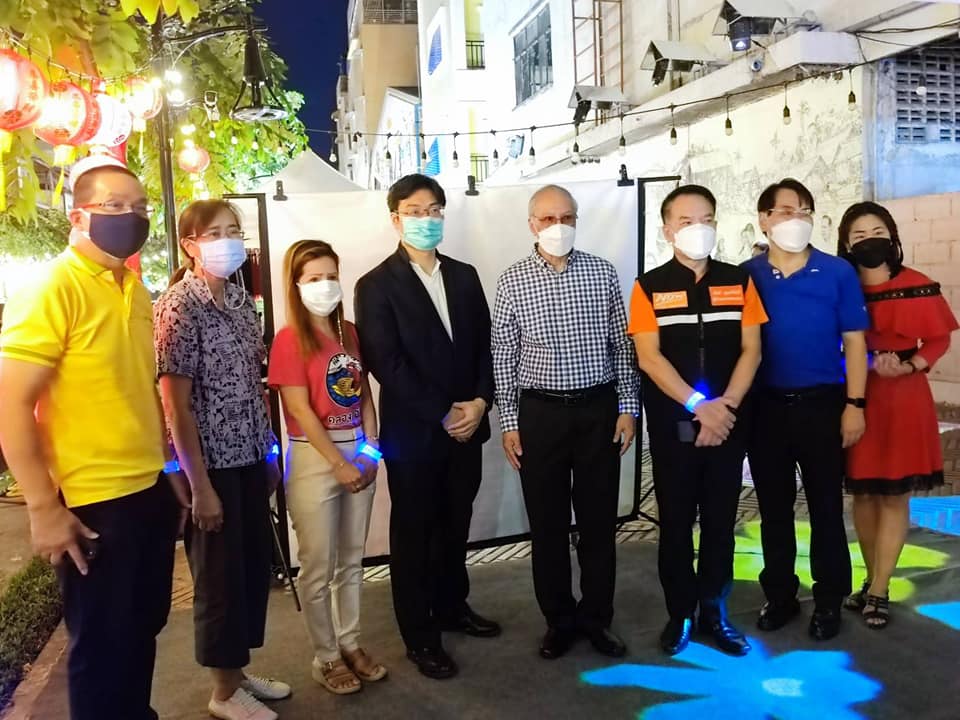พิธีเปิดโครงการขับเคลื่อนเรื่องราวอดีต ปัจจุบัน และอนาคตของเมืองผ่านงานออกแบบศิลปะแห่งแสงไฟ ณ คลองโอ่งอ่าง 13 274345362 314057940772525 2068264764065596110 n