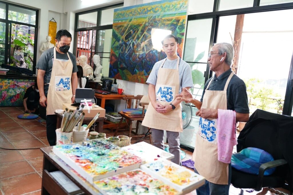 กิจกรรมการอบรมเชิงปฏิบัติการ Art Workshop ในโครงการสุขศิลป์แบบองค์รวมเพื่อการพัฒนาศักยภาพครูผู้สอนศิลปะเด็กพิการภาคเหนือ ประจำปีงบประมาณ 2565 5 277096837 333961062115546 2285859271475180059 n