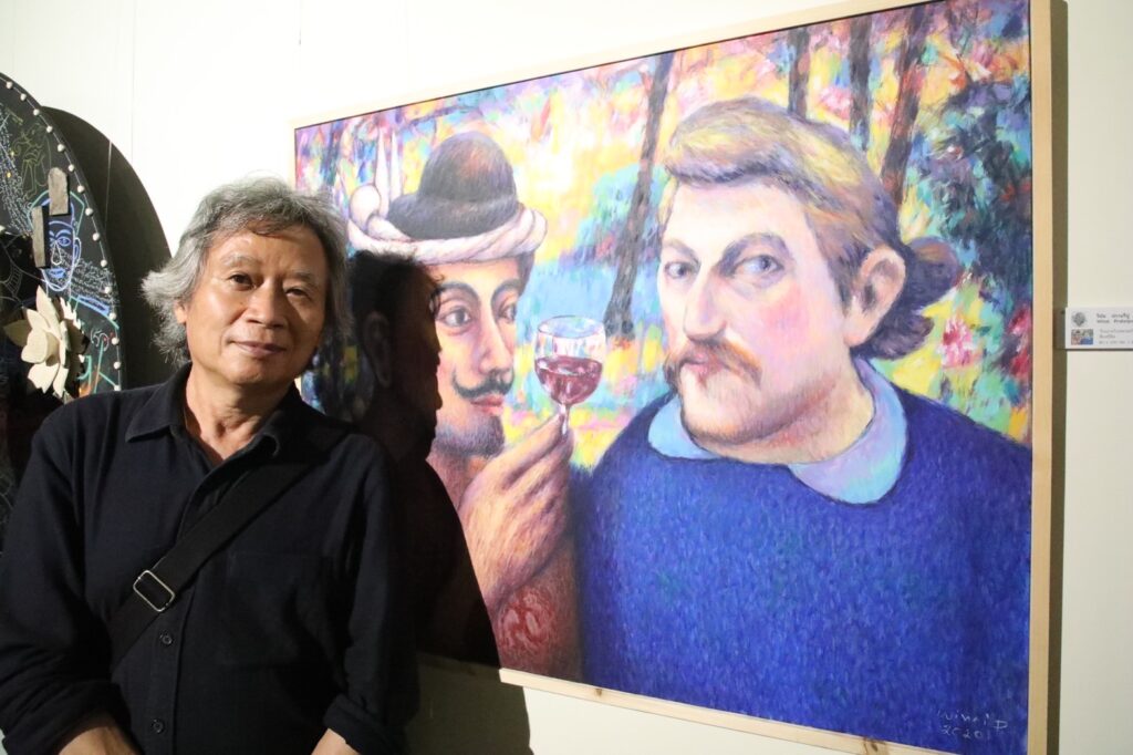 พิธีเปิดนิทรรศการ "ศิลปะเพื่อสายน้ำ" ณ หอศิลป์ร่วมสมัยราชดำเนิน กรุงเทพฯ 43 IMG 6838