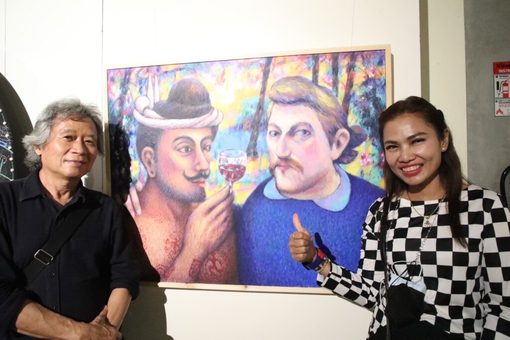 พิธีเปิดนิทรรศการ "ศิลปะเพื่อสายน้ำ" ณ หอศิลป์ร่วมสมัยราชดำเนิน กรุงเทพฯ 44 IMG 6839