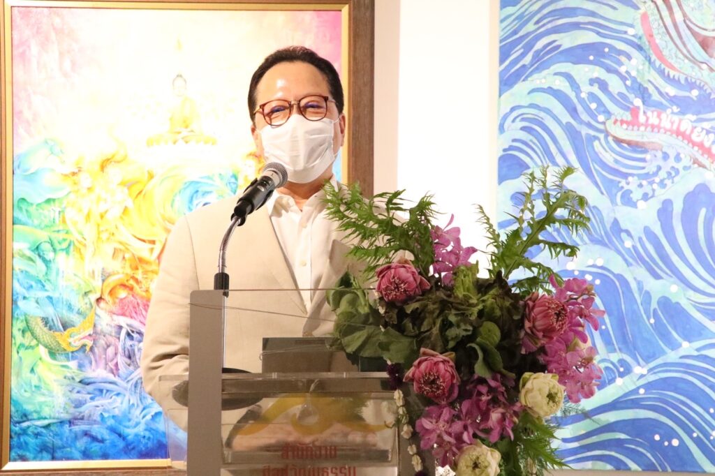 พิธีเปิดนิทรรศการ "ศิลปะเพื่อสายน้ำ" ณ หอศิลป์ร่วมสมัยราชดำเนิน กรุงเทพฯ 45 IMG 6840