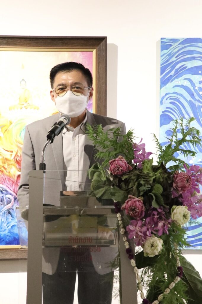 พิธีเปิดนิทรรศการ "ศิลปะเพื่อสายน้ำ" ณ หอศิลป์ร่วมสมัยราชดำเนิน กรุงเทพฯ 39 IMG 6864