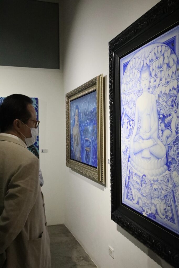 พิธีเปิดนิทรรศการ "ศิลปะเพื่อสายน้ำ" ณ หอศิลป์ร่วมสมัยราชดำเนิน กรุงเทพฯ 10 IMG 6874