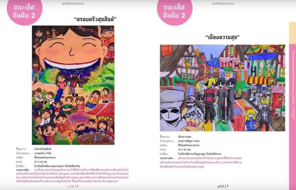 พิธีเปิดนิทรรศการศิลปะ “ความสุข” 10 LINE ALBUM 772022 220708 26