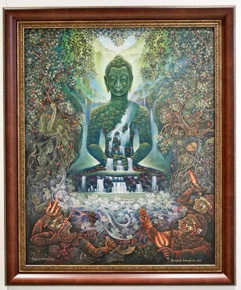 นิทรรศการศิลปกรรมของสมาคมศิลปินทัศนศิลป์นานาชาติ แห่งประเทศไทย ครั้งที่ 15 25 298025661 372463208402495 6470747210266319540 n 5