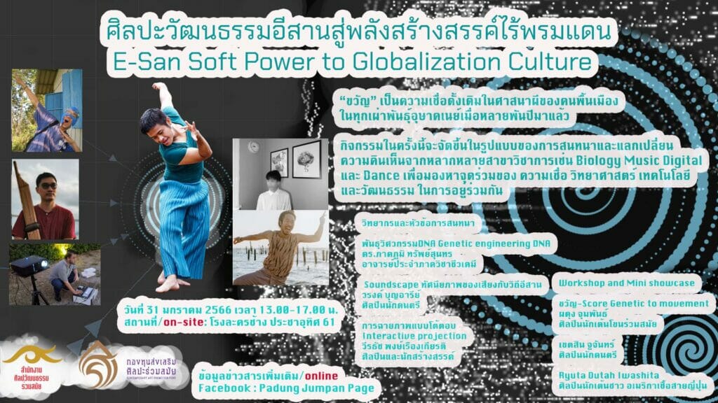 โครงการศิลปะวัฒนธรรมอีสานสู่พลังสร้างสรรค์ไร้พรมแดน 1 326159263 1264892911038441 4178421641637461649 n