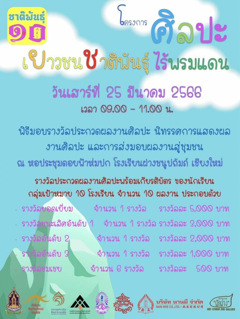 โครงการศิลปะเยาวชนชาติพันธุ์ไร้พรมแดน 2 330623556 702127664979181 9151483798654205685 n 1