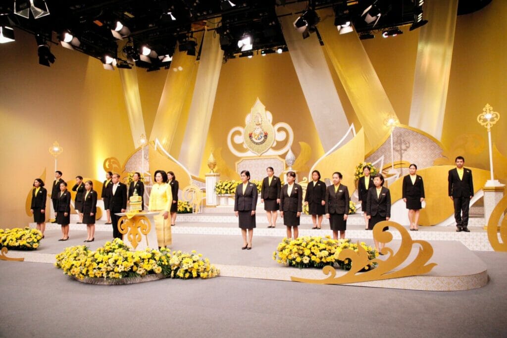บันทึกเทปโทรทัศน์ถวายพระพรชัยมงคล พระบาทสมเด็จพระปรเมนทรรามาธิบดีศรีสินทรมหาวชิราลงกรณ พระวชิรเกล้าเจ้าอยู่หัว เนื่องในโอกาสวันเฉลิมพระชนมพรรษา 28 กรกฎาคม 2566 6 S 25845936
